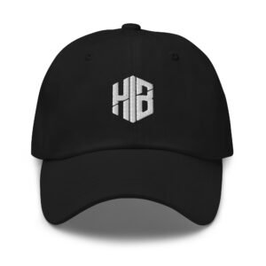 Essential Embroidered Dad Hat — Dark Collection